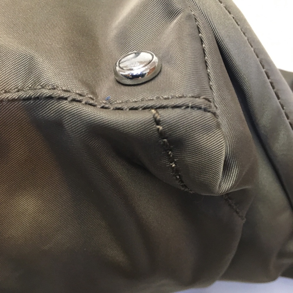 Tumi Voyageur Tote Bag Olive Green Brown Travel Work Business Casual Vacation - Picture 5 of 16